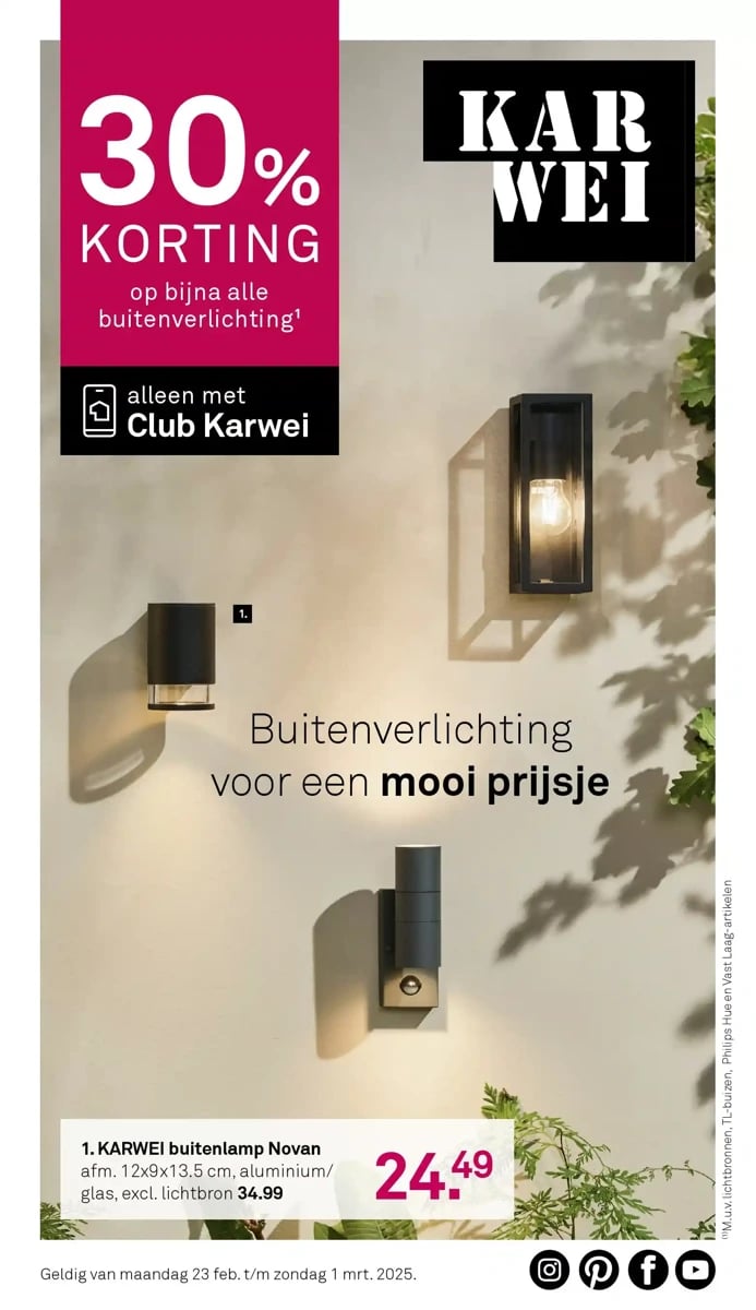 Karwei folder – pagina 1