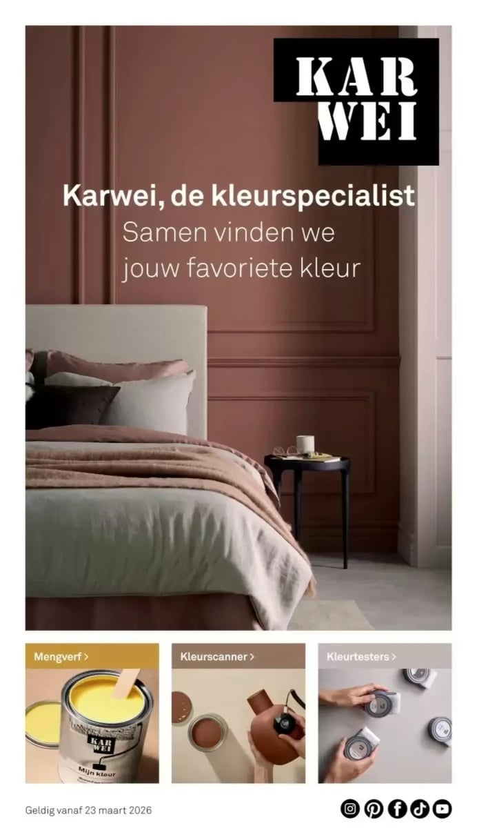 Karwei folder – pagina 1