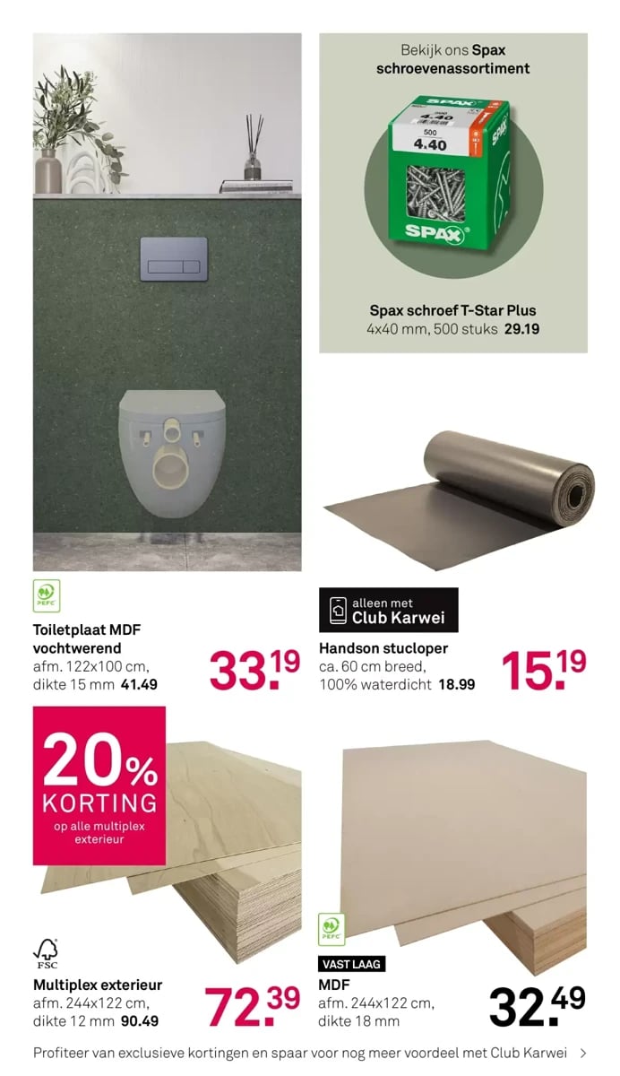 Karwei folder – pagina 40