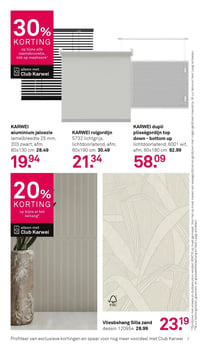 KARWEI aluminium jaloezie aanbieding bij Karwei – geldig van 26.01.2026 t/m 01.02.2026