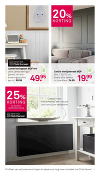 Sentimo radiatorbekleding aanbieding bij Karwei – geldig van 26.01.2026 t/m 01.02.2026