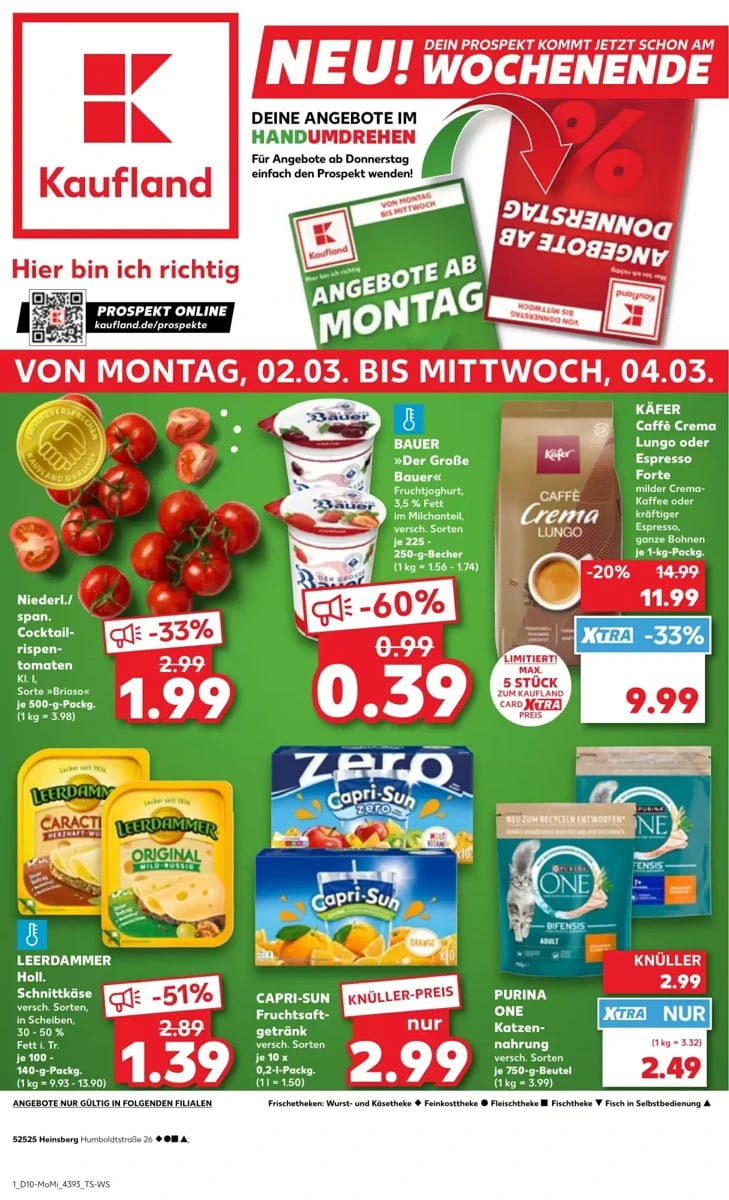 Kaufland folder – pagina 1