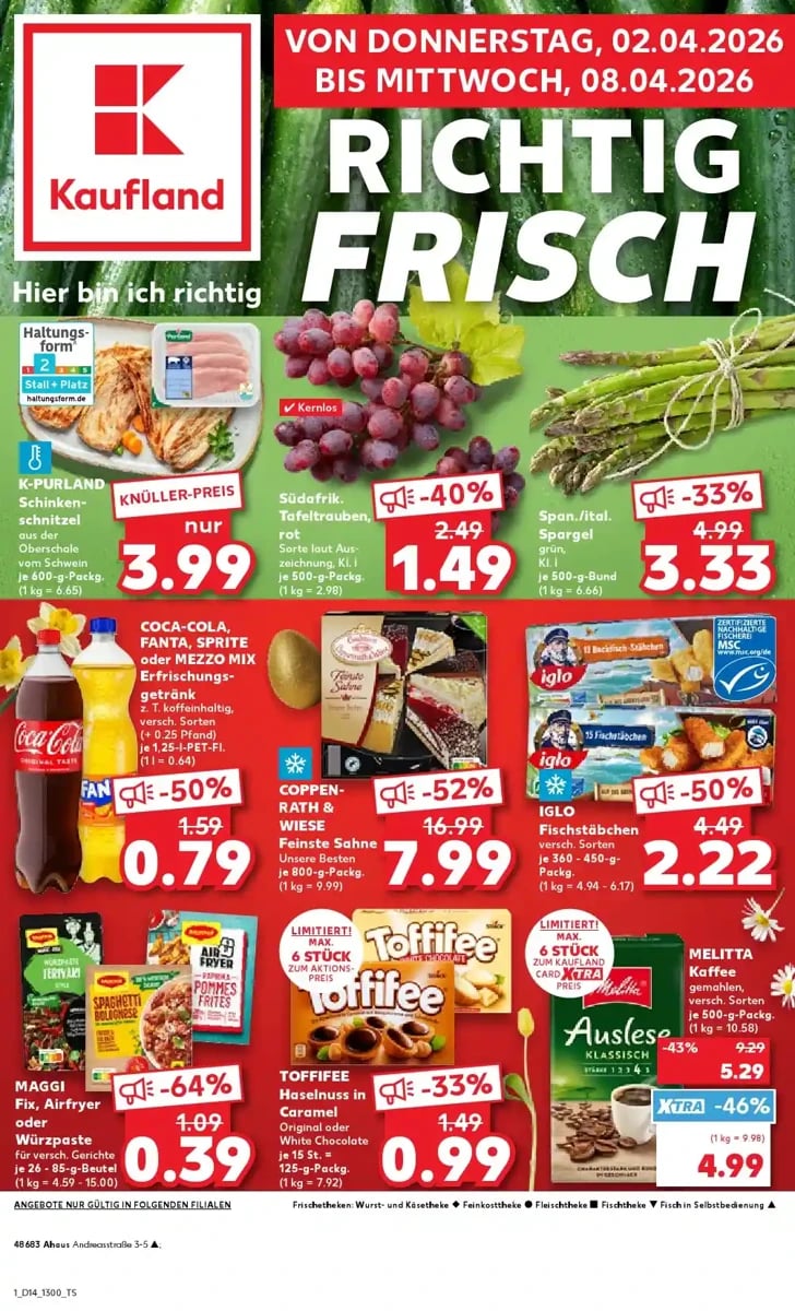 Kaufland folder – pagina 1