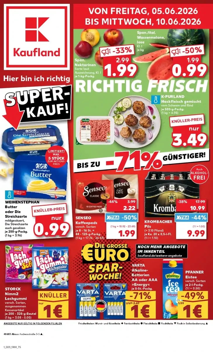 Kaufland folder – pagina 1