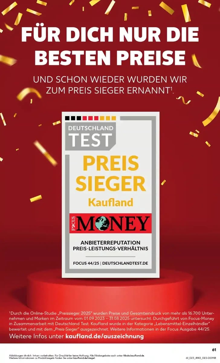 Kaufland folder – pagina 61