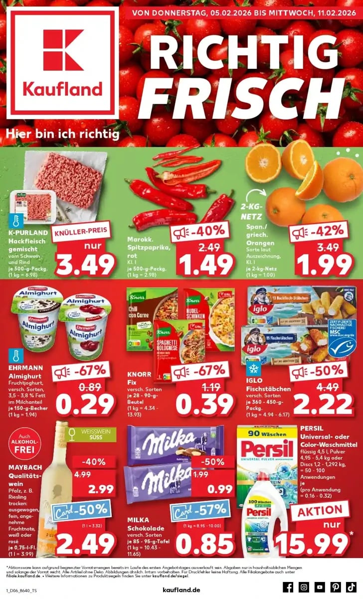 Kaufland folder – pagina 1