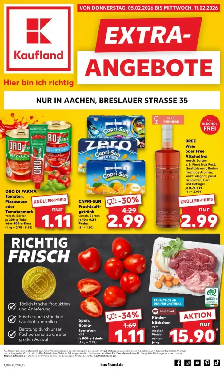 Kaufland folder – pagina 1