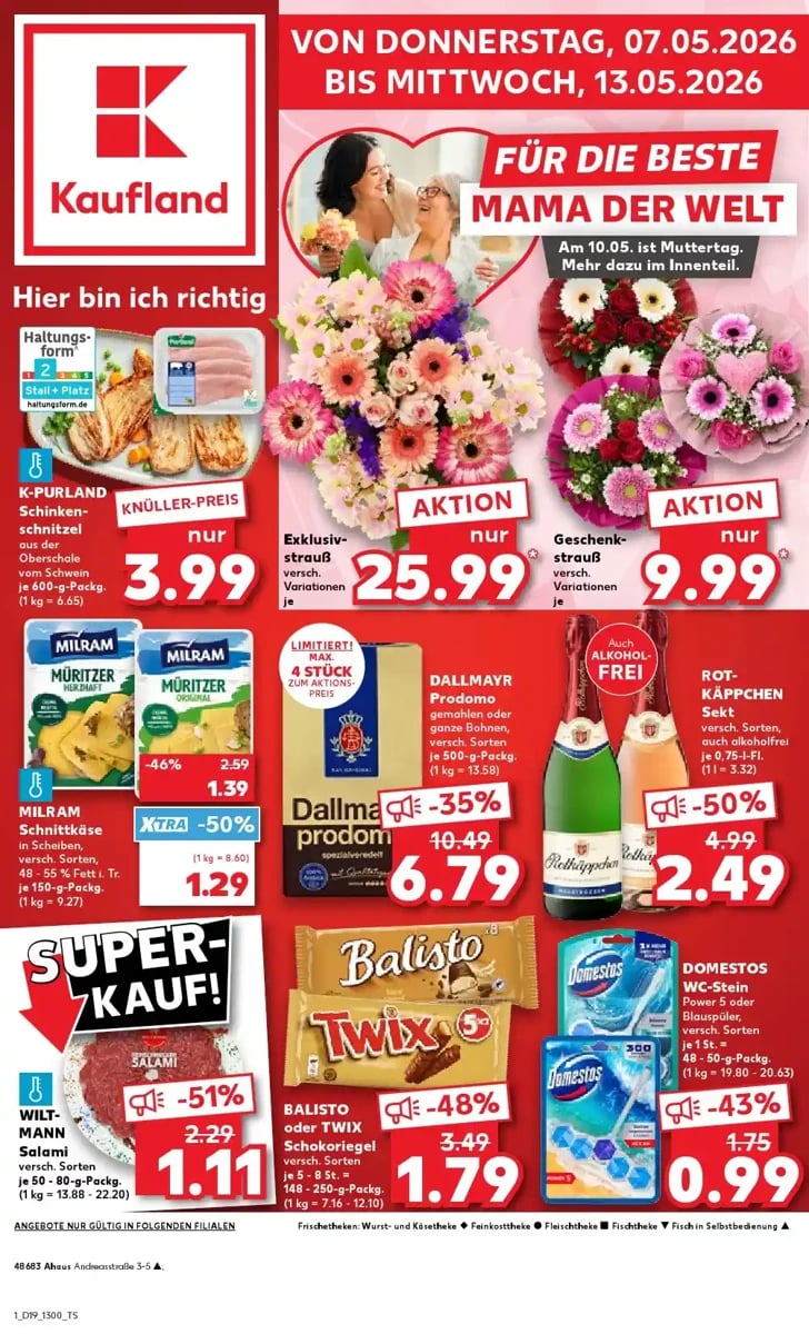 Kaufland folder – pagina 1