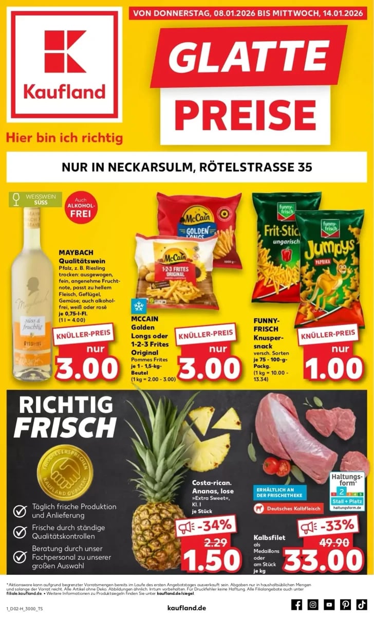 Kaufland folder – pagina 1