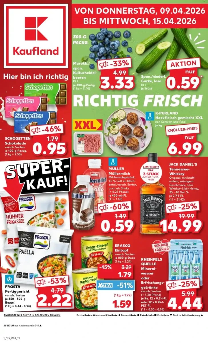 Kaufland folder – pagina 1