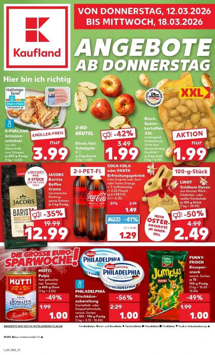 Kaufland folder – pagina 1