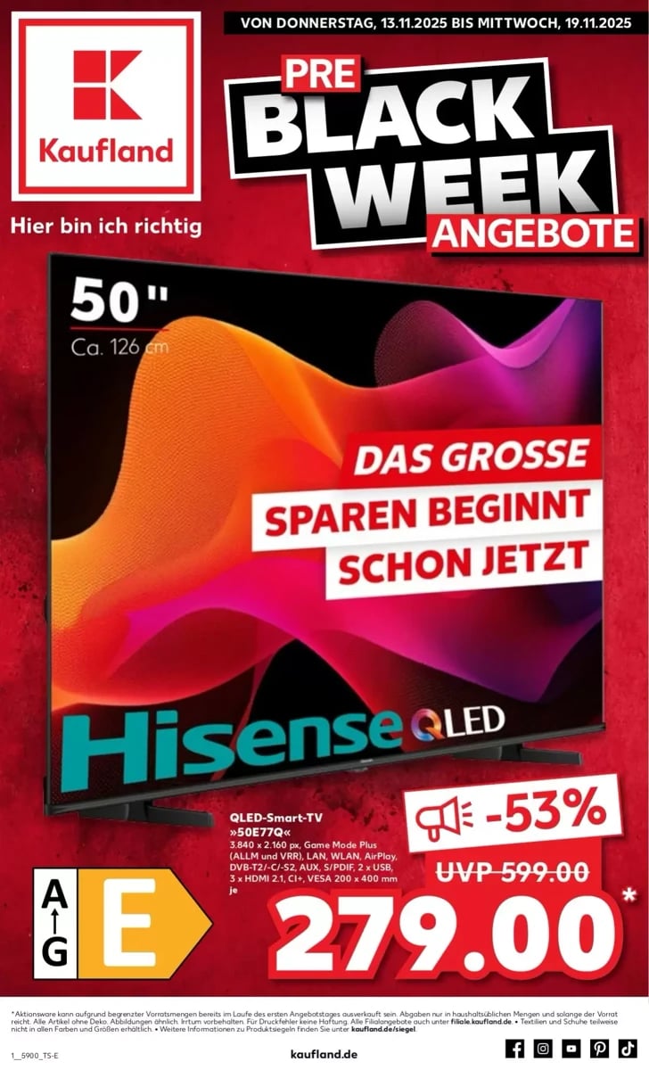 Kaufland folder – pagina 1