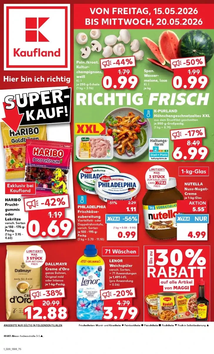 Kaufland folder – pagina 1