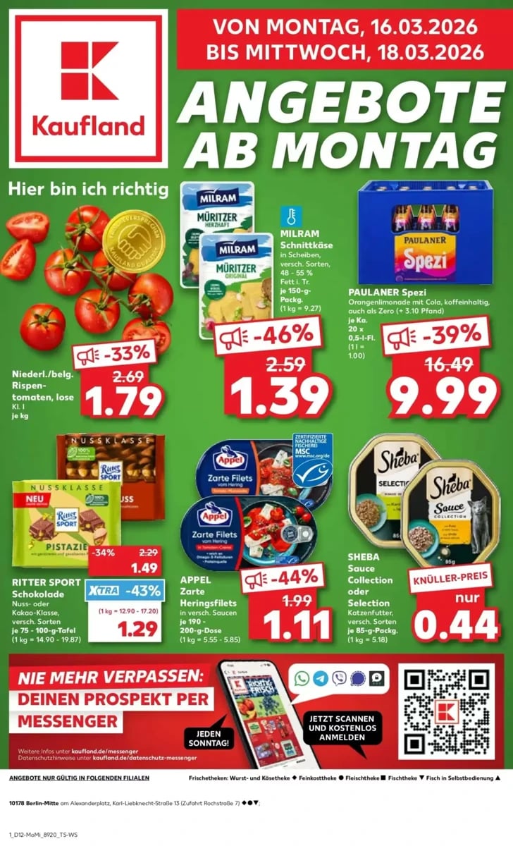 Kaufland folder – pagina 1