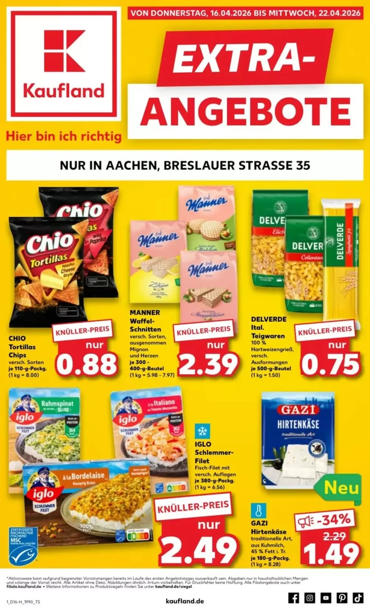 Kaufland folder – pagina 1