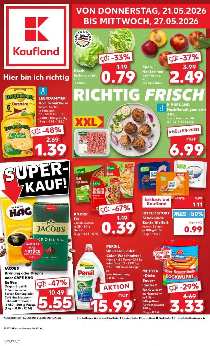 Kaufland folder – pagina 1