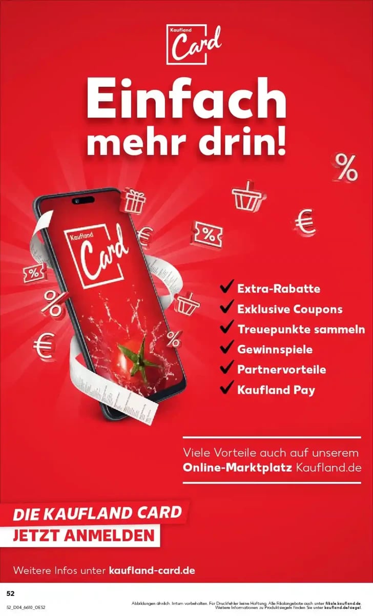Kaufland folder – pagina 52