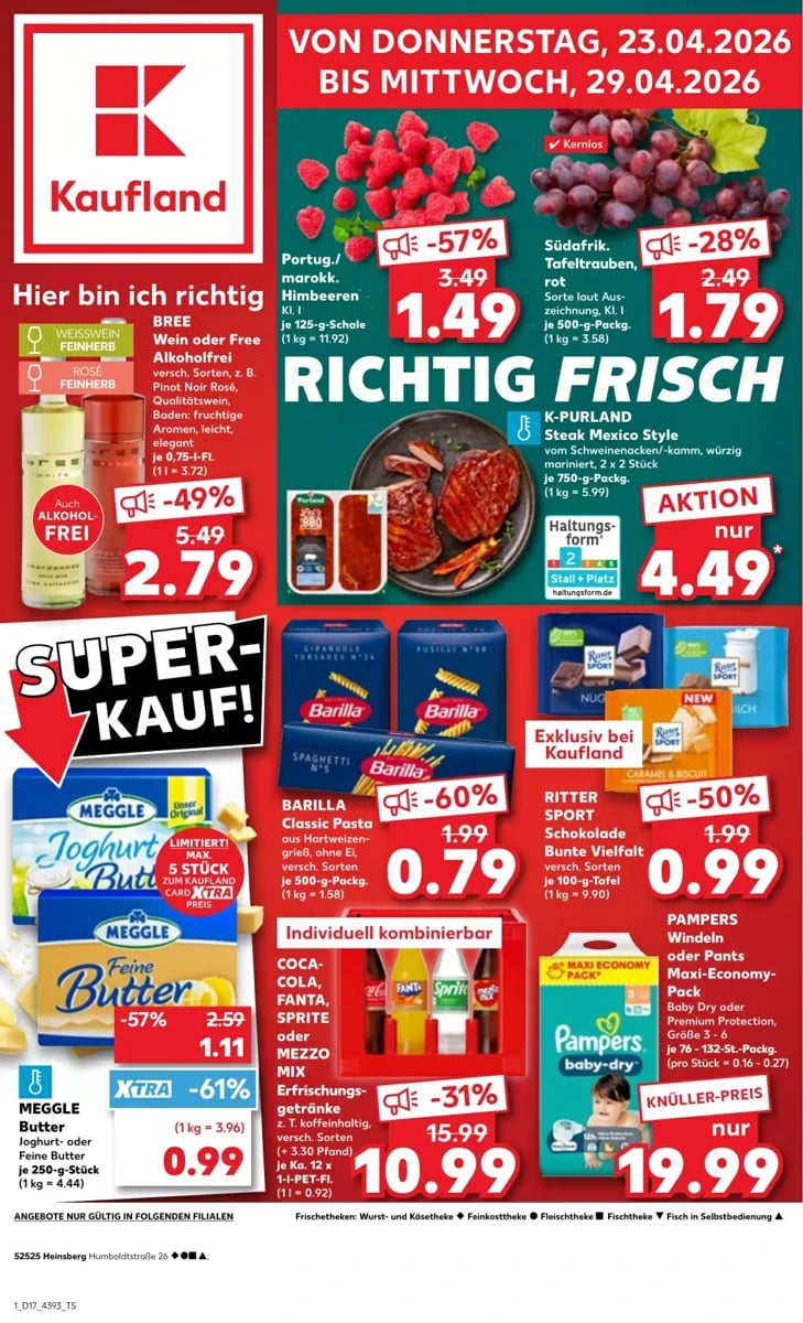 Kaufland folder – pagina 1