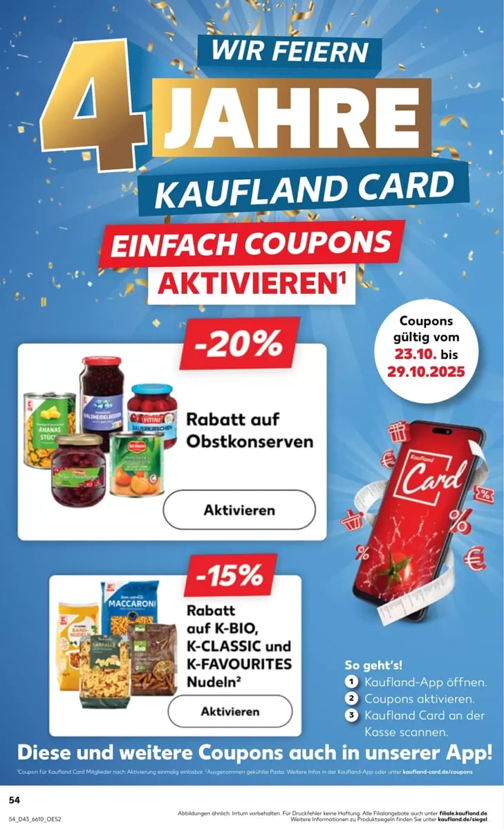 Kaufland folder – pagina 54