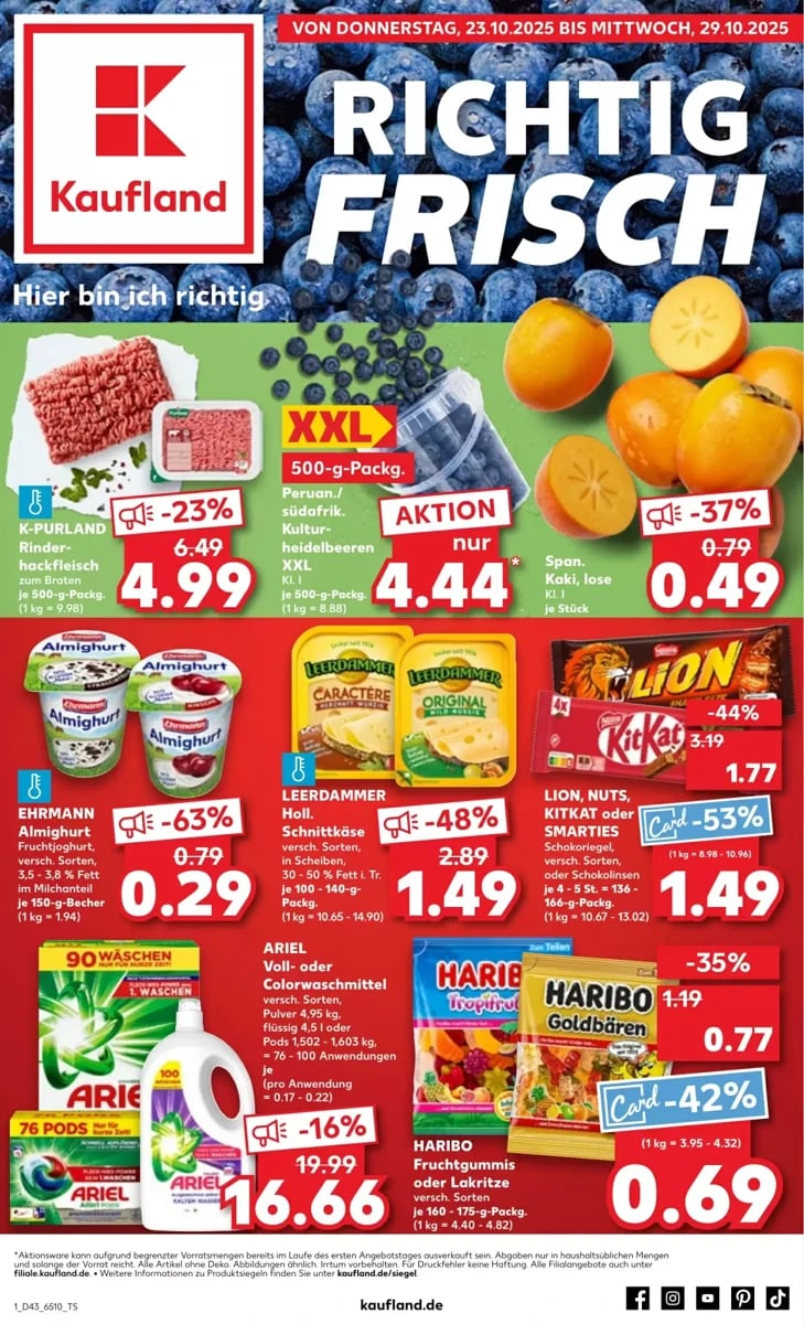 Kaufland folder – pagina 1