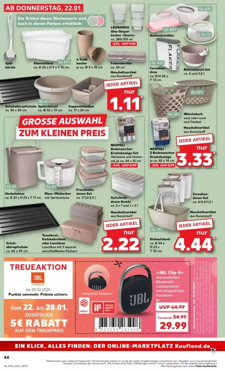 Kaufland folder – pagina 44
