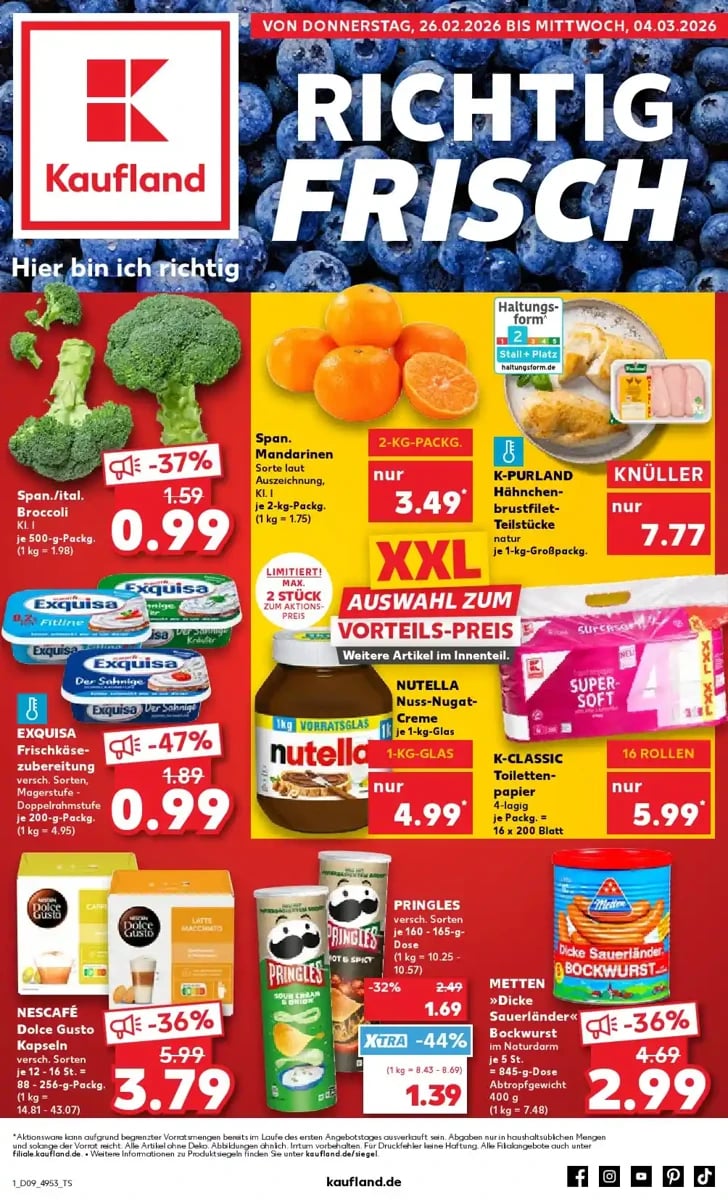 Kaufland folder – pagina 1