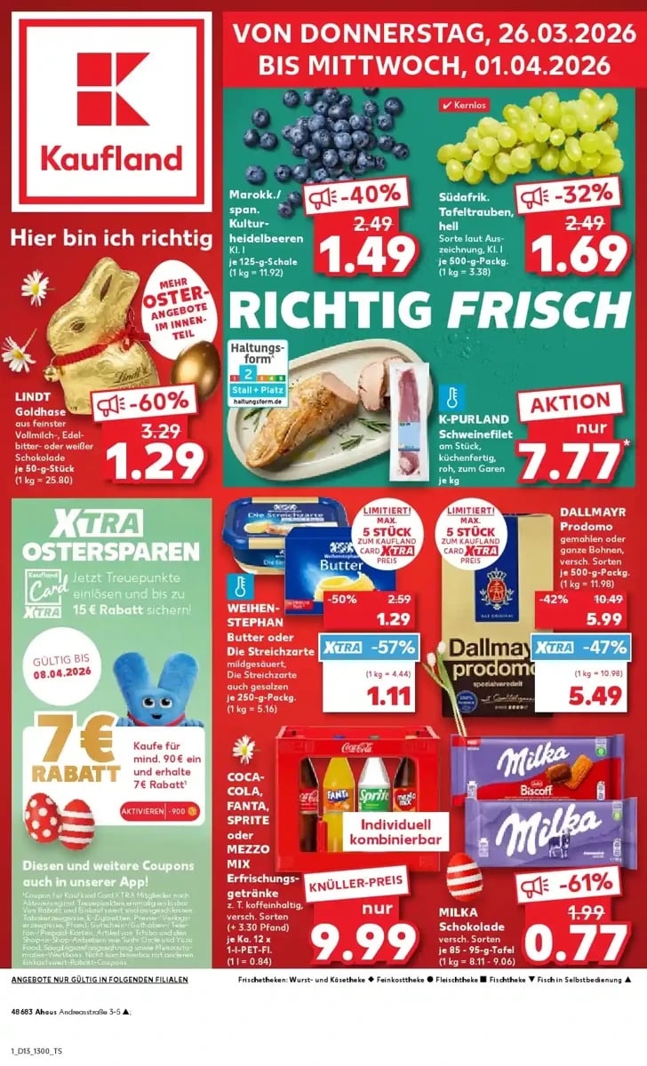 Kaufland folder – pagina 1