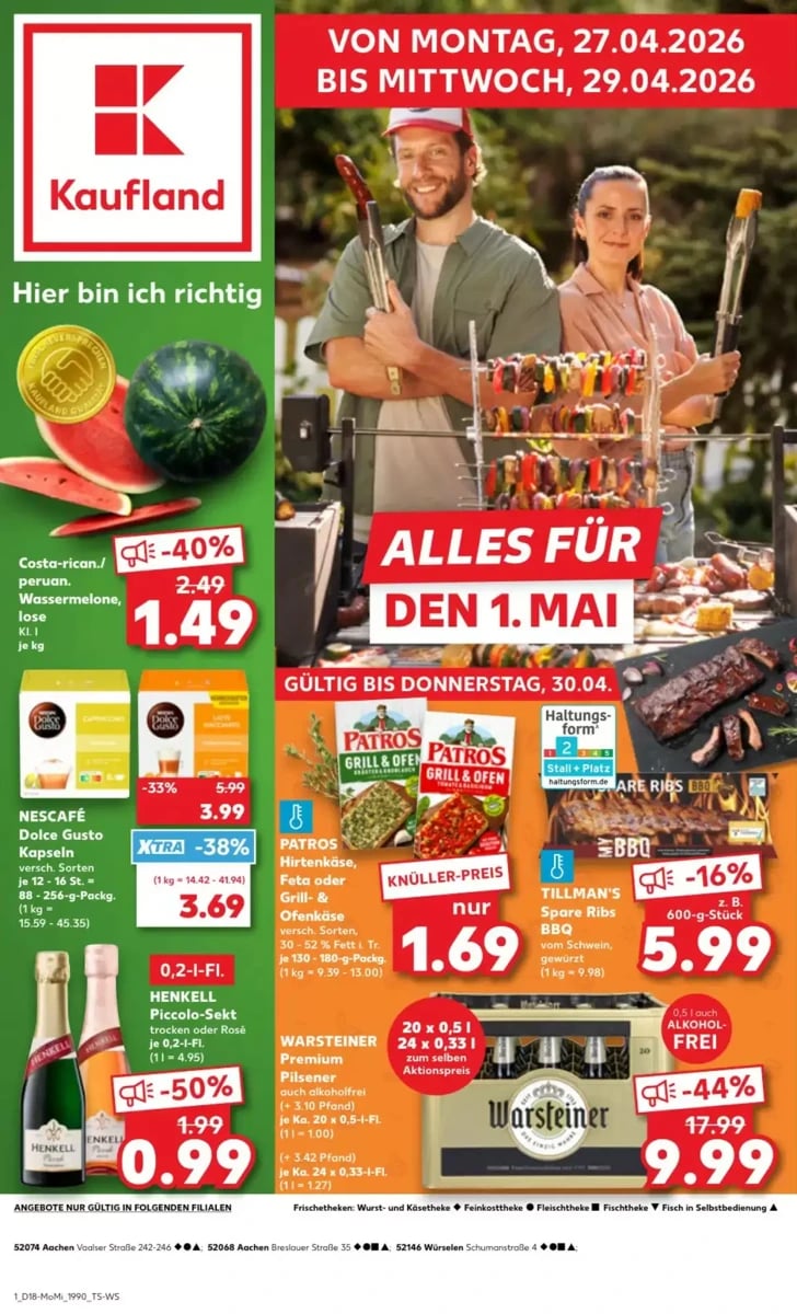 Kaufland folder – pagina 1