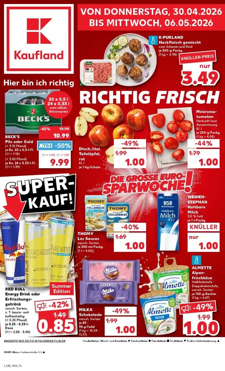 Kaufland folder – pagina 1