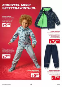 Kinder regenjas aanbieding bij Kik – geldig van 02.02.2026 t/m 28.02.2026