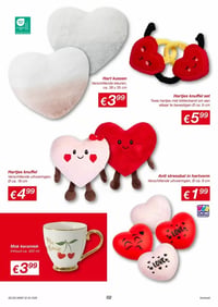 Hartjes knuffel aanbieding bij Kik – geldig van 02.02.2026 t/m 28.02.2026