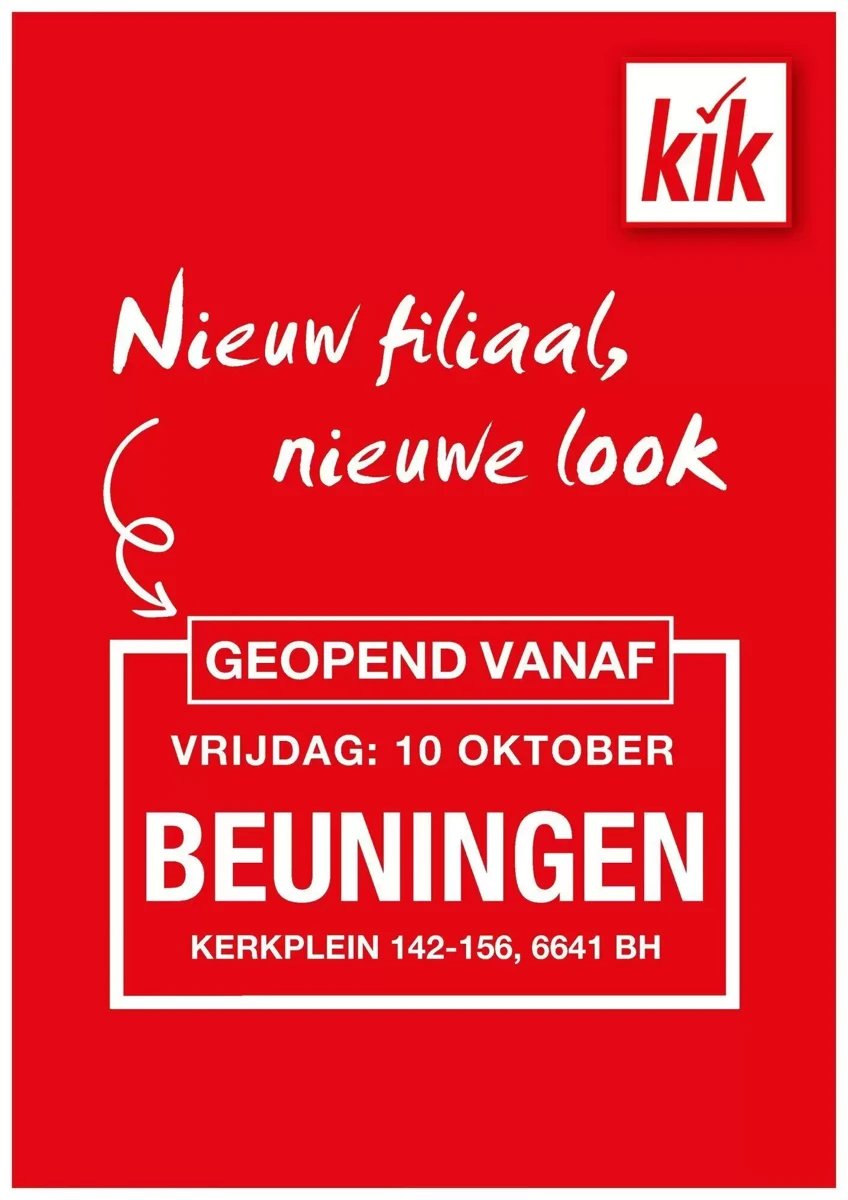 Kik folder – pagina 1