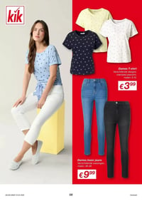 Dames T-shirt aanbieding bij Kik – geldig van 22.03.2026 t/m 29.03.2026