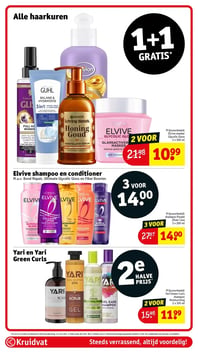 Elvive shampoo en conditioner aanbieding bij Kruidvat – geldig van 02.06.2026 t/m 07.06.2026