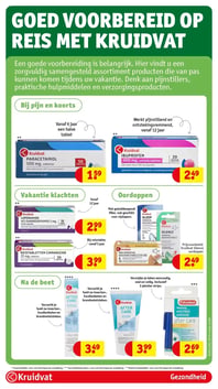 PARACETAMOL 500 mg, tabletten aanbieding bij Kruidvat – geldig van 02.06.2026 t/m 07.06.2026