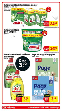 Page vochtig toiletpapier aanbieding bij Kruidvat – geldig van 02.06.2026 t/m 07.06.2026