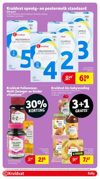 Kruidvat opvolg- en peutermelk standaard aanbieding bij Kruidvat – geldig van 02.06.2026 t/m 07.06.2026