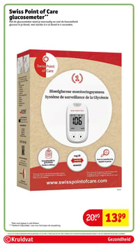 Swiss Point of Care glucosometer** aanbieding bij Kruidvat – geldig van 02.06.2026 t/m 07.06.2026