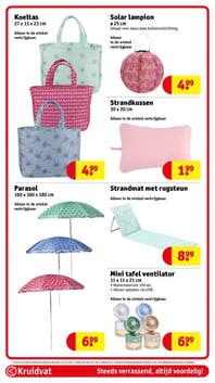 Mini tafel ventilator aanbieding bij Kruidvat – geldig van 02.06.2026 t/m 07.06.2026