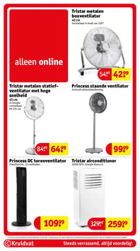 Princess staande ventilator aanbieding bij Kruidvat – geldig van 02.06.2026 t/m 07.06.2026
