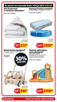 Bestway opblaasbaar waterspeelgoed** aanbieding bij Kruidvat – geldig van 02.06.2026 t/m 07.06.2026