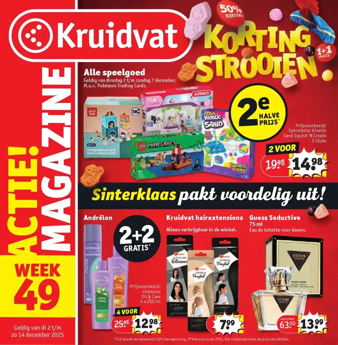 Kruidvat folder – pagina 1