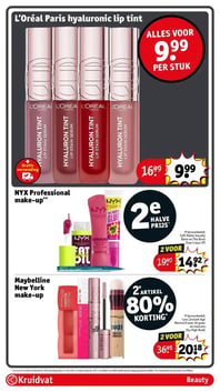 Maybelline New York make-up aanbieding bij Kruidvat – geldig van 03.02.2026 t/m 08.02.2026