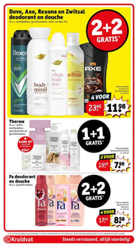 Fa deodorant en douche aanbieding bij Kruidvat – geldig van 03.02.2026 t/m 08.02.2026