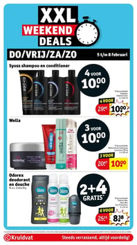 Odorex deodorant en douche aanbieding bij Kruidvat – geldig van 05.02.2026 t/m 08.02.2026
