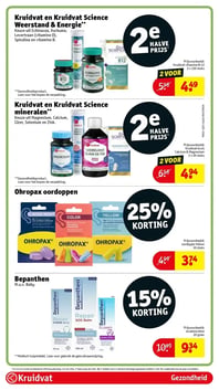 Kruidvat en Kruidvat Science mineralen** aanbieding bij Kruidvat – geldig van 03.02.2026 t/m 08.02.2026
