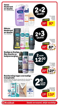 Odorex deodorant en douche aanbieding bij Kruidvat – geldig van 03.02.2026 t/m 08.02.2026