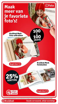 Kruidvat Merk fotoboeken aanbieding bij Kruidvat – geldig van 03.02.2026 t/m 08.02.2026