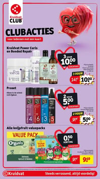 Alle knijpfruit valuepacks aanbieding bij Kruidvat – geldig van 03.02.2026 t/m 08.02.2026