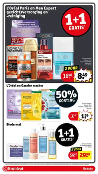 L'Oréal Paris en Men Expert gezichtsverzorging en -reiniging aanbieding bij Kruidvat – geldig van 03.02.2026 t/m 08.02.2026